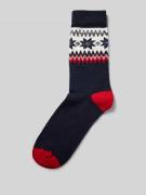 Dale of Norway Socken mit geripptem Abschluss Modell 'MYKING' in Offwh...