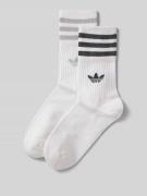 adidas Originals Socken mit Label-Stitching im 2er-Pack in Weiss, Größ...