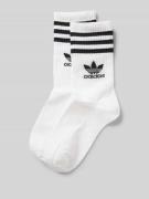 adidas Originals Socken mit Label-Print in Weiss, Größe 34-36