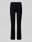 Vero Moda Flared-Leg Leggings in Ripp-Optik Modell 'LORRY' in Black, G...