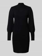 Only Strickkleid mit Turtleneck Modell 'KATIA' in Black, Größe M