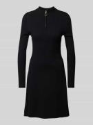 Only Strickkleid mit Turtleneck Modell 'DEE HAZEL' in Black, Größe M