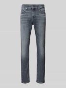 Tommy Jeans Slim Fit Jeans mit Label-Stitching Modell 'AUSTIN' in Mitt...