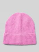 ICHI Beanie mit Strukturmuster Modell 'IAIVO' in Pink, Größe 1