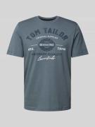 Tom Tailor Regular Fit T-Shirt mit 1/2-Arm aus reiner Baumwolle in Rau...