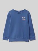 Name It Sweatshirt mit Rundhalsausschnitt Modell 'MOTTO' in Blau, Größ...