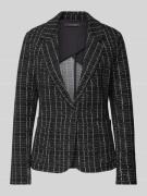 comma Blazer mit Reverskragen in Black, Größe 34