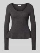 LeGer by Lena Gercke Strickpullover mit U-Ausschnitt Modell 'Sally' in...