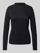 Christian Berg Woman Longsleeve mit Turtleneck in Black, Größe S