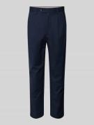 SELECTED HOMME Regular Tapered Fit Bundfaltenhose mit Gürtelschlaufen ...