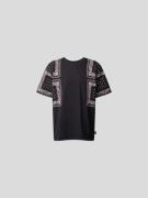 Etro T-Shirt mit Paisley-Dessin in Black, Größe L