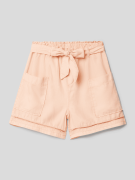 Guess Shorts mit Eingrifftaschen in Apricot, Größe 140