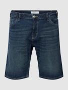 Tom Tailor Plus PLUS SIZE Jeansshorts im 5-Pocket Design in Marine Mel...