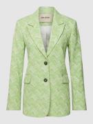 MOS MOSH Blazer mit Allover-Muster Modell 'IVORY LEELA' in Hellgruen, ...