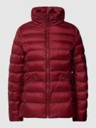 Tommy Hilfiger Steppjacke mit Label-Stitching in Bordeaux, Größe S