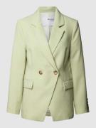 Selected Femme Blazer mit Reverskragen Modell 'DOAH' in Mint, Größe 42