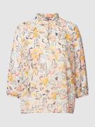 Christian Berg Woman Selection Bluse mit Schlüsselloch-Ausschnitt in R...