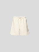 By Malene Birger Shorts mit Eingrifftaschen in Offwhite, Größe 38