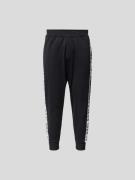 Dsquared2 Sweatpants mit Galonstreifen in Black, Größe L