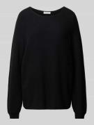 Christian Berg Woman Strickpullover mit Rundhalsausschnitt in Black, G...