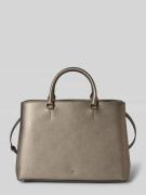 Lauren Ralph Lauren Handtasche mit Label-Detail Modell 'HANNA' in Silb...