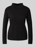 Betty Barclay Strickpullover aus Viskose-Mix mit Stehkragen in Black, ...