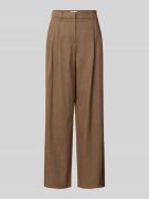 MSCH Copenhagen Wide Leg Stoffhose mit Bundfalten Modell 'Jennabella' ...