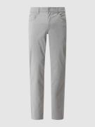 Brax Straight Fit Hose mit Stretch-Anteil Modell 'Cadiz' in Silber Mel...