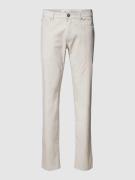 Brax Straight Fit Chino Modell 'CADIZ' in Beige, Größe 34/34