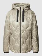 Esprit Steppjacke mit seitlichen Eingrifftaschen in Beige, Größe XS