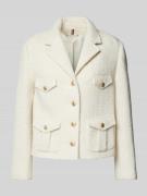 Tommy Hilfiger Jacke mit Pattentaschen in Weiss, Größe 38