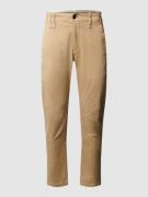 G-Star Raw Slim Fit Chino mit Stretch-Anteil Modell 'Vetar' in Beige, ...