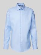 Christian Berg Men Regular Fit Business-Hemd mit Kentkragen in Bleu, G...