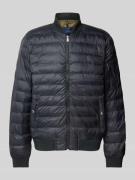 POLO RALPH LAUREN Steppjacke mit Label-Stitching Modell 'TERRA' in Bla...