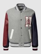 Tommy Hilfiger College-Jacke mit Label-Details Modell 'LEATHER VARSITY...