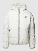 PUMA PERFORMANCE Steppjacke mit Label-Print Modell 'Classics' in Offwh...