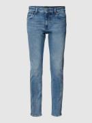 BOSS Orange Slim Fit Jeans mit Stretch-Anteil Modell 'Delaware' in Bla...