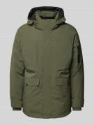 s.Oliver RED LABEL Regular Fit Parka mit abnehmbarer Kapuze und wasser...