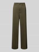 s.Oliver RED LABEL Wide Leg Hose mit Eingrifftaschen in Khaki, Größe 3...