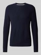 s.Oliver RED LABEL Regular Fit Pullover mit Strukturmuster in Marine, ...