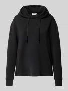 s.Oliver RED LABEL Hoodie mit Seitenschlitzen in Black, Größe 34