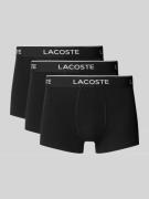 Lacoste Trunks aus Viskose mit Label-Bund im 3er-Pack in Black, Größe ...