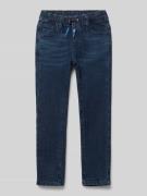 s.Oliver RED LABEL Slim Fit Jogpants Jeans aus weichem Baumwoll-Mix Mo...