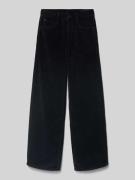 s.Oliver RED LABEL Wide Leg Cordhose im 5-Pocket-Design in Black, Größ...