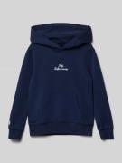 Polo Ralph Lauren Kids Hoodie mit Label-Stitching in Marine, Größe 110