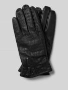 JOOP! Collection Handschuhe aus Leder Modell 'Cornflower' in Black, Gr...