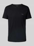 PAUL SMITH T-Shirt aus Viskose mit Label-Print im 3er-Pack in Black, G...