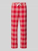 Jake*s Casual Regular Fit Pyjama-Hose mit seitlichen Eingrifftaschen i...