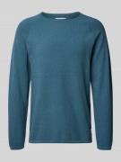 Jack & Jones Strickpullover mit Rundhalsausschnitt in Ocean Melange, G...