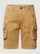 Alpha Industries Bermudas mit Cargotaschen Modell 'CREW' in Sand, Größ...